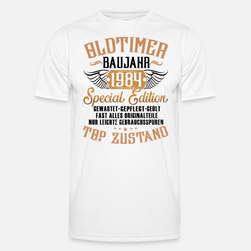 39. GEBURTSTAG OLDTIMER 1984 Männer Funktions-T-Shirt