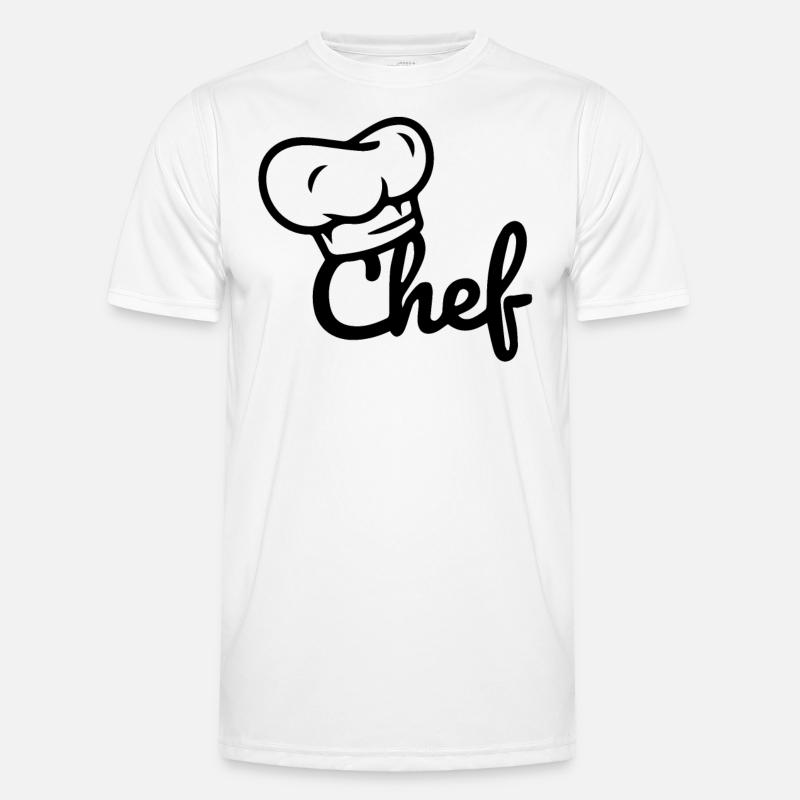 Personalized Chef Men's Functional T-Shirt