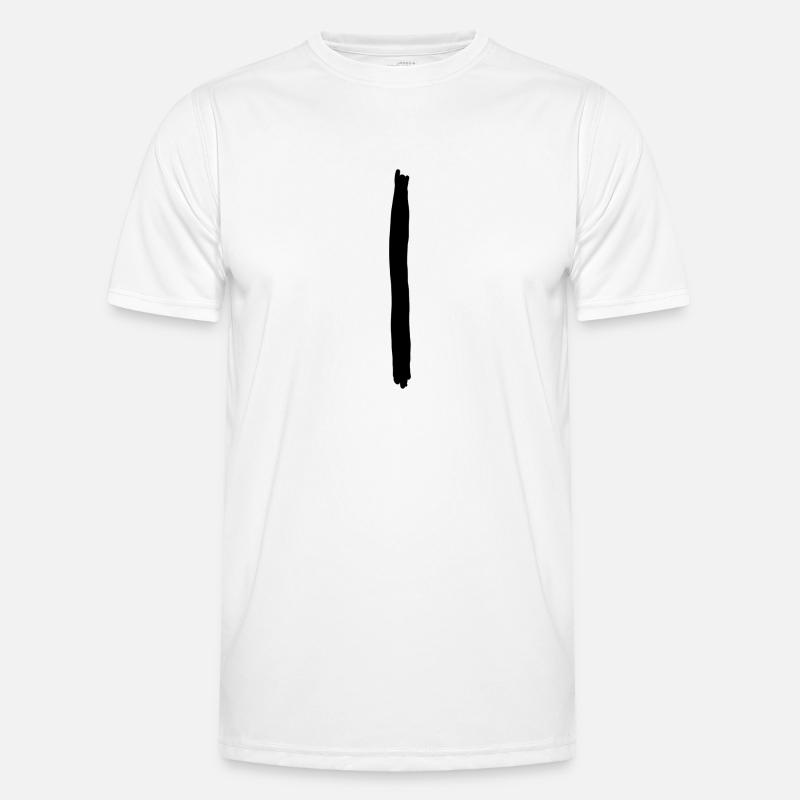 Buchstaben I Männer Funktions-T-Shirt