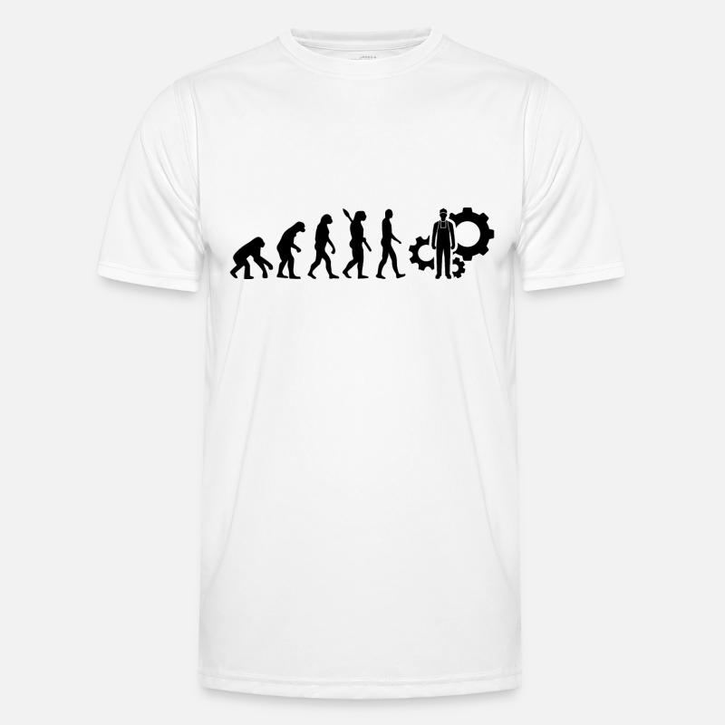 Engineering technician b - Men's Functional T-Shirt - white