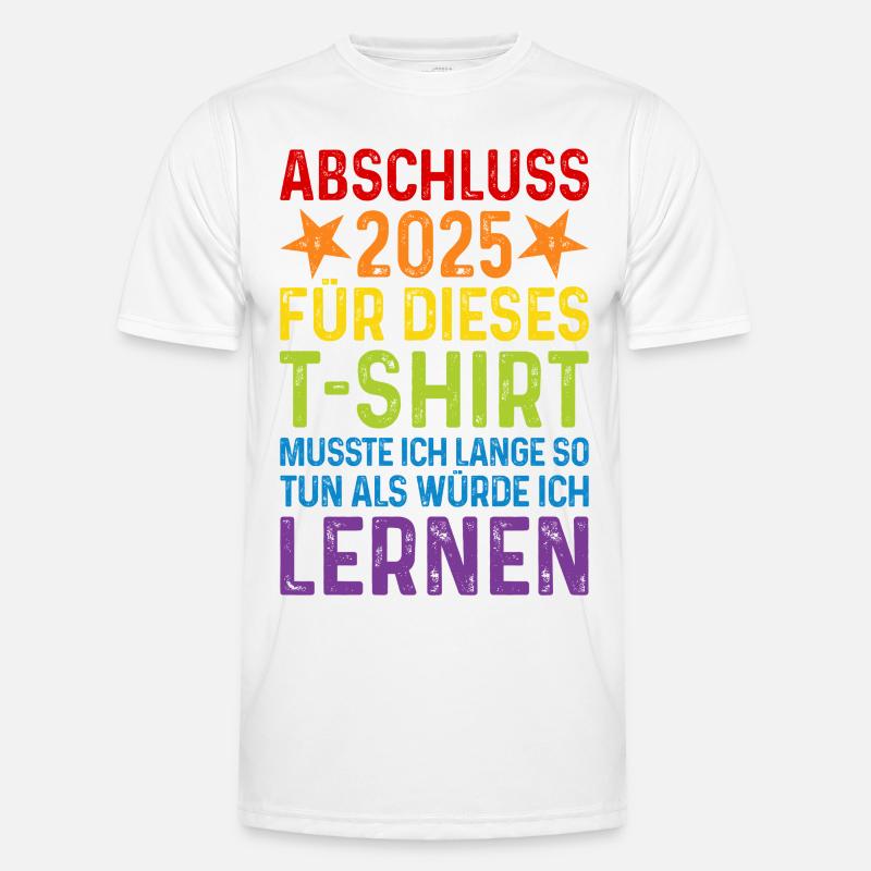 Abschluss 2025 Männer Funktions-T-Shirt