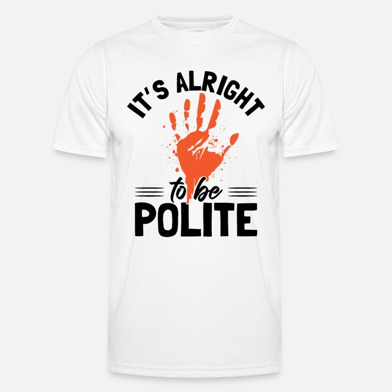 Anti-Mobbing-Bewusstsein Männer Funktions-T-Shirt