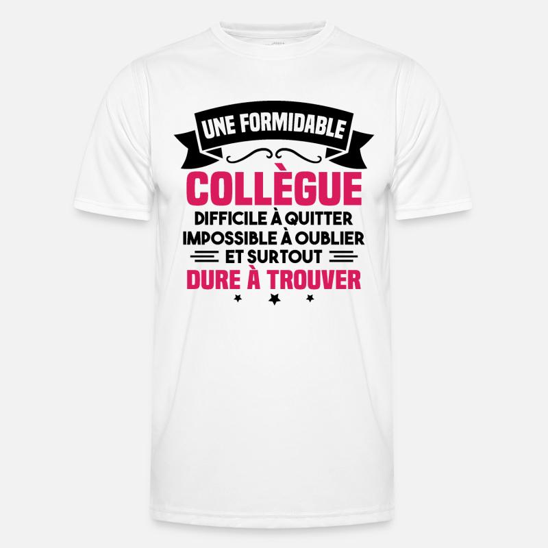 Une formidable collègue difficile T-shirt sport Homme