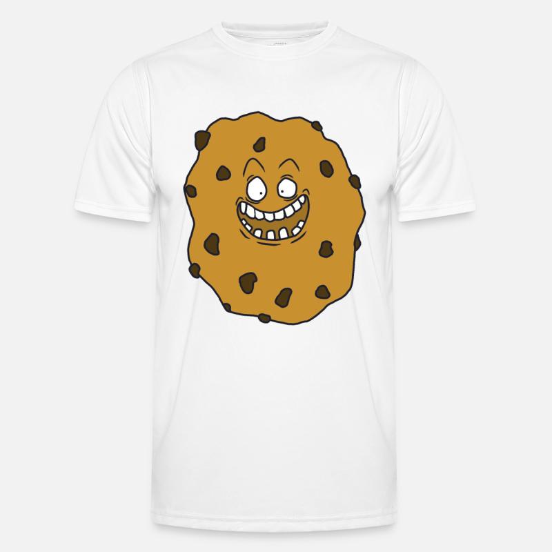 Comicstyle Cookie Männer Funktions-T-Shirt