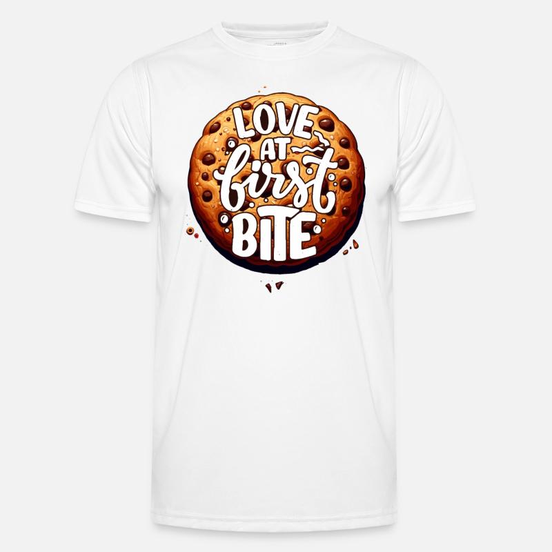 Love at First Bite Men's Functional T-Shirt