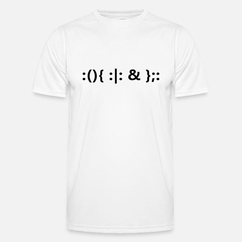 Linux Admin Fork Bomb Linux Men's Functional T-Shirt