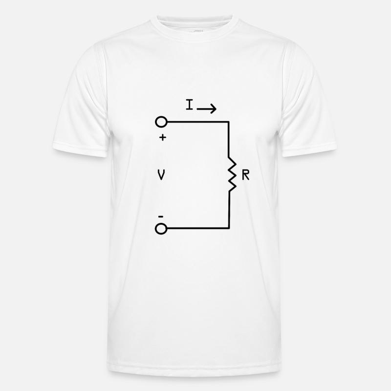 Électroniciens Circuits électroniques T-shirt sport Homme