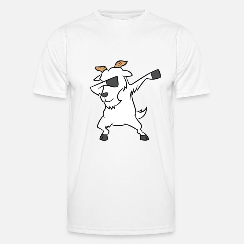 Dabbing Chèvre Drôle De bave T-shirt sport Homme