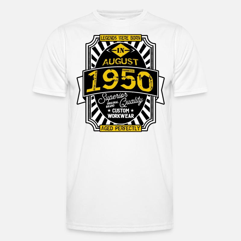 1950 AUGUST Men's Functional T-Shirt