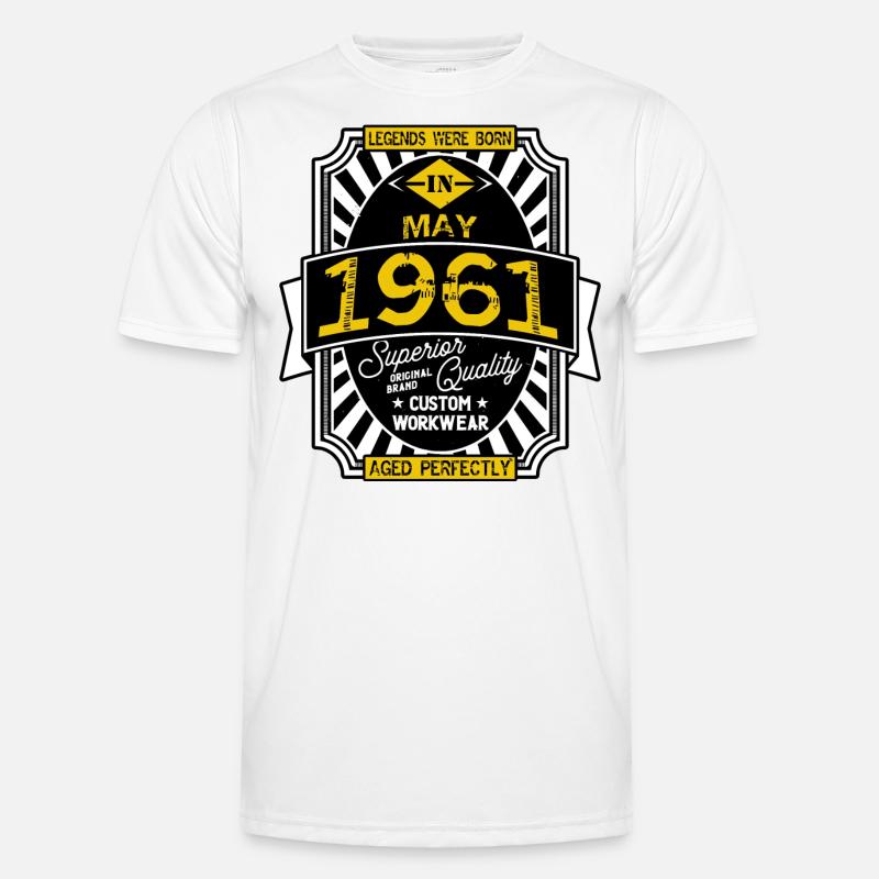 1961 MAY Men's Functional T-Shirt