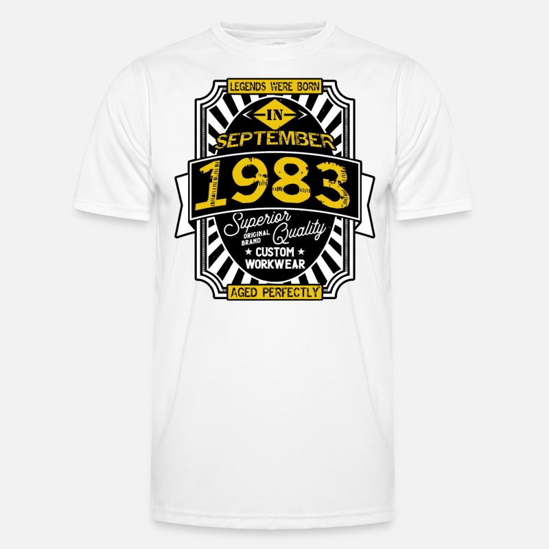 1983 SEPTEMBER Men's Functional T-Shirt