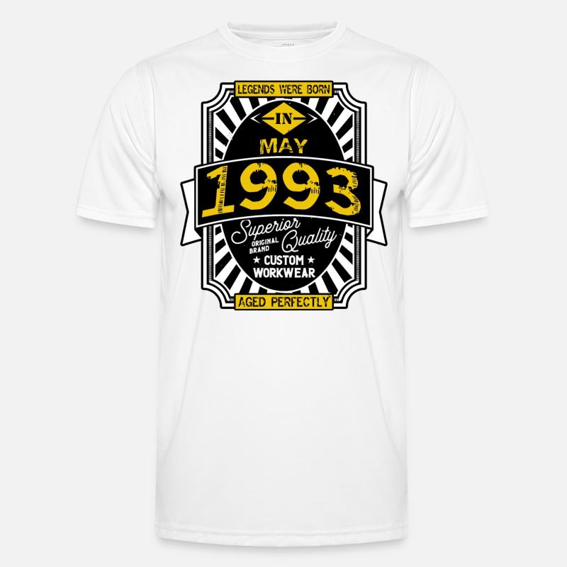MAI 1993 Männer Funktions-T-Shirt