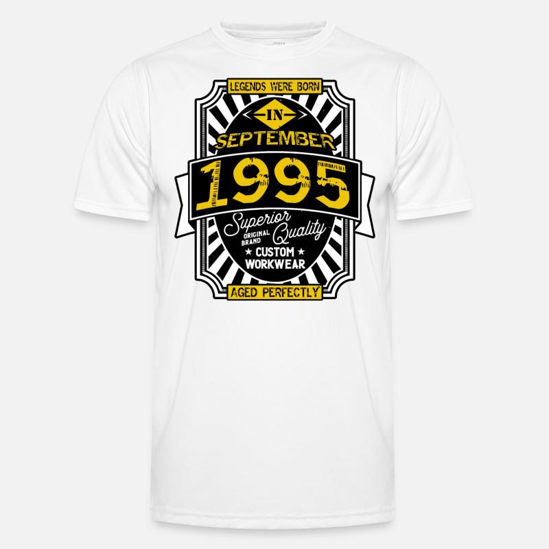 SEPTEMBER 1995 Männer Funktions-T-Shirt