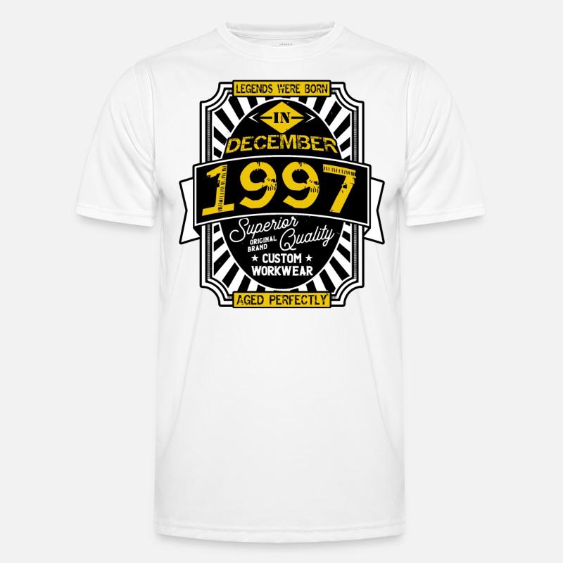 1997 DEZEMBER Männer Funktions-T-Shirt