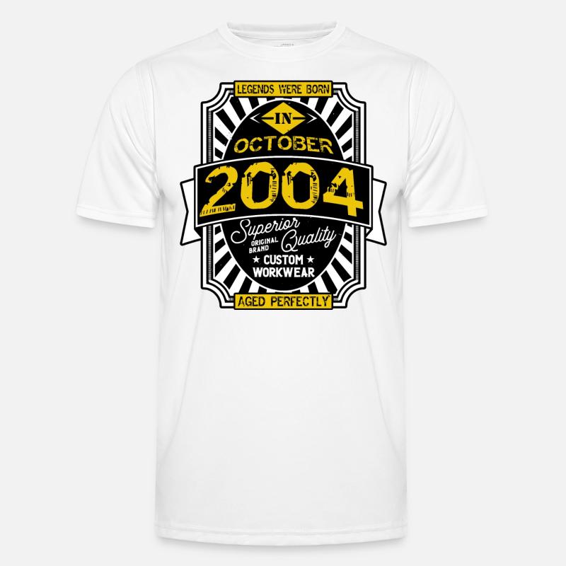 2004 OCTOBER Men's Functional T-Shirt