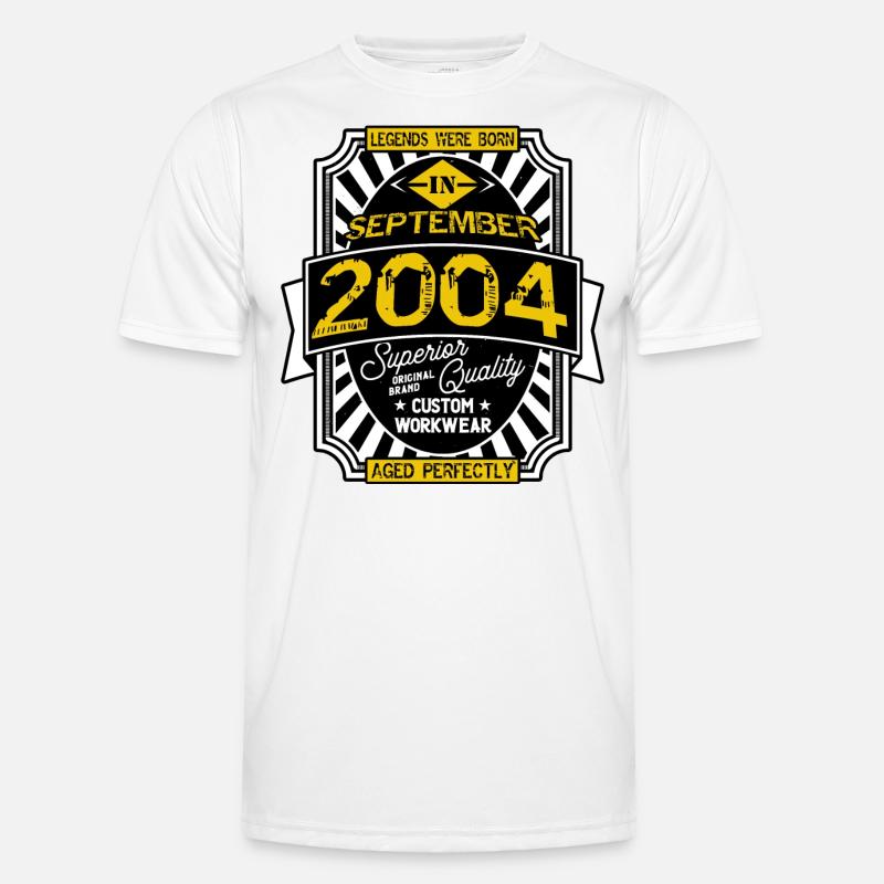 SEPTEMBER 2004 Männer Funktions-T-Shirt