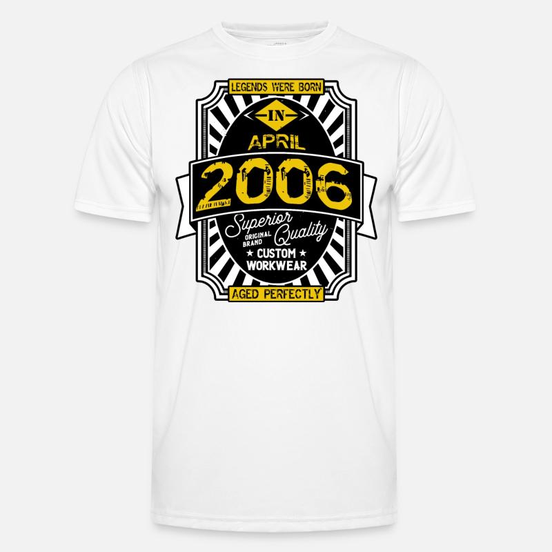 2006 APRIL T-shirt sport Homme