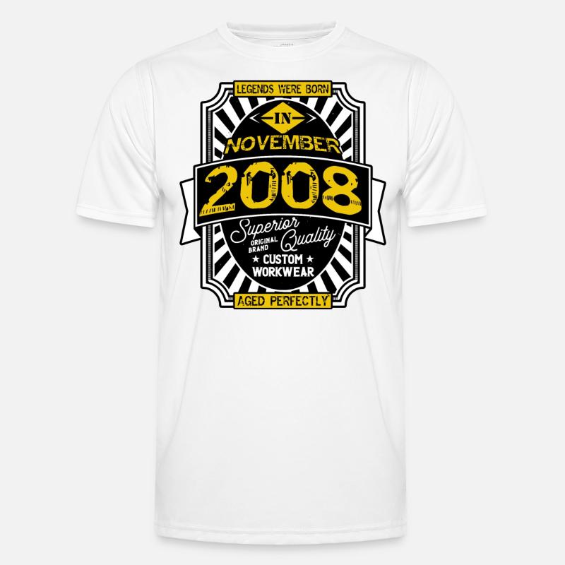 NOVEMBER 2008 Männer Funktions-T-Shirt