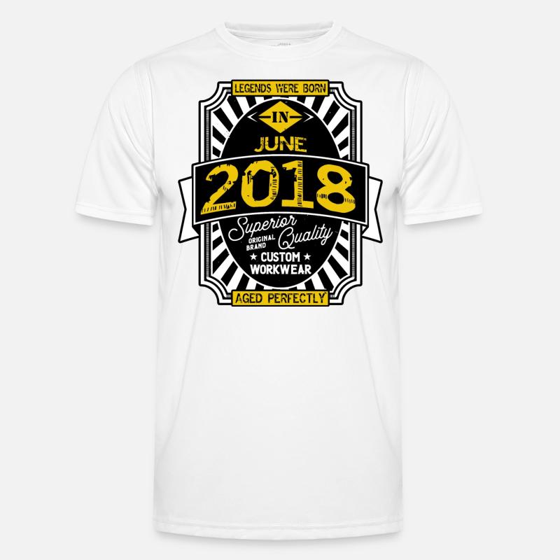 2018 JUNI Männer Funktions-T-Shirt