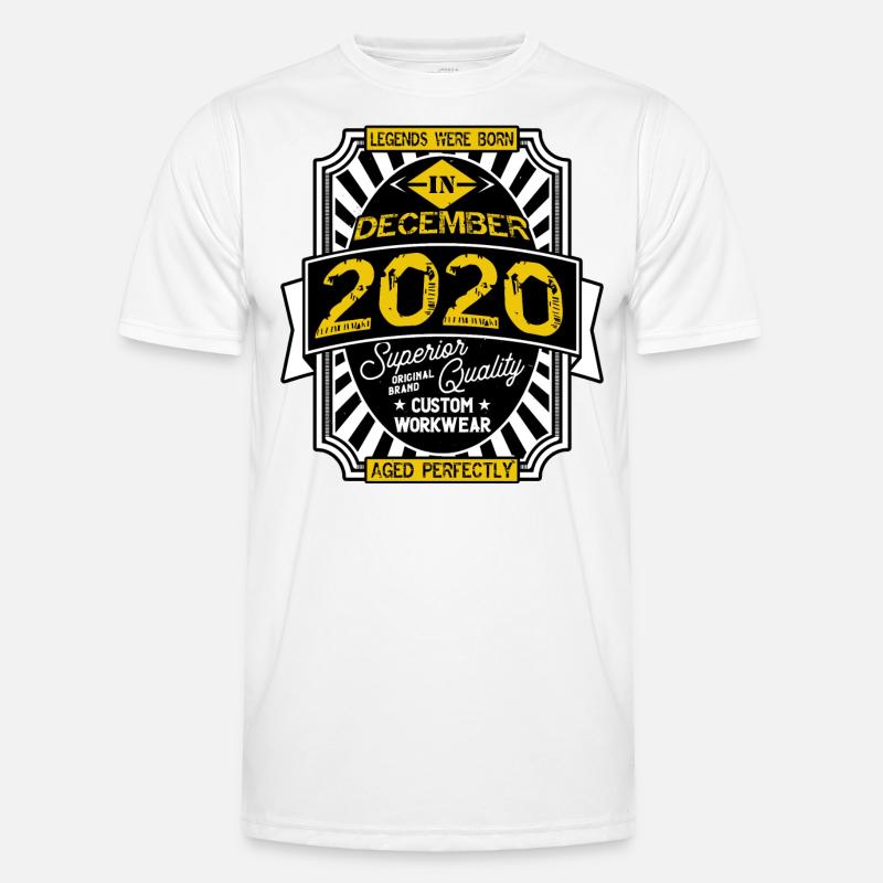 2020 DEZEMBER Männer Funktions-T-Shirt