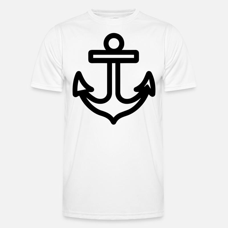 Anchor - Men's Functional T-Shirt - white