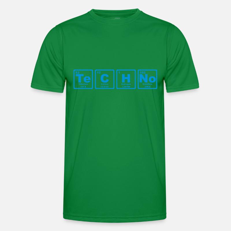 TECHNO PERIODIC TABLE Funktionsshirt til herrer