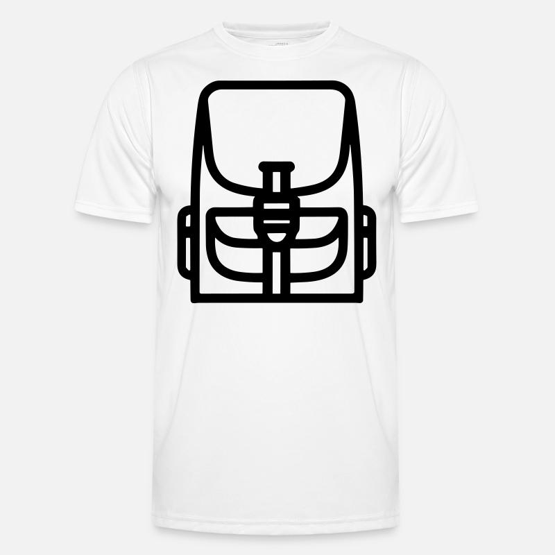 Rucksack Männer Funktions-T-Shirt