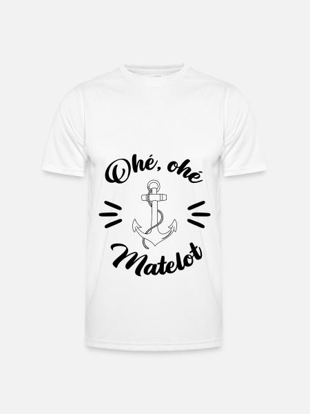 Oh, ohé Sailor - Men's Functional T-Shirt - white