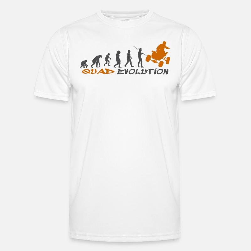 Évolution du quad T-shirt sport Homme