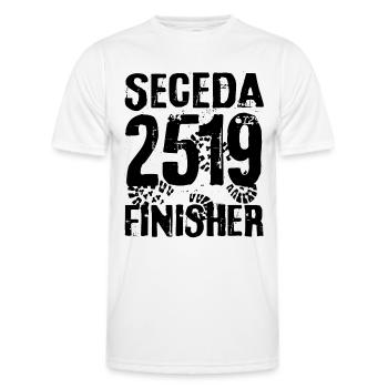 Seceda Gipfel Puez Geisler Wandern Dolomiten - Männer Funktions-T-Shirt - Weiß - Vorne - AI Model Male 178 dark (178cm)