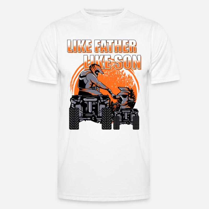 Quad Männer Funktions-T-Shirt