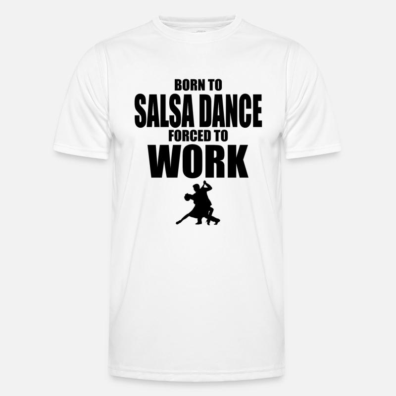 danse salsa T-shirt sport Homme