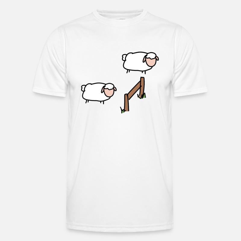 Les moutons dorment T-shirt sport Homme