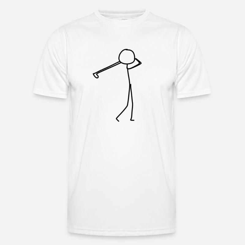 golf golf - Men's Functional T-Shirt - white