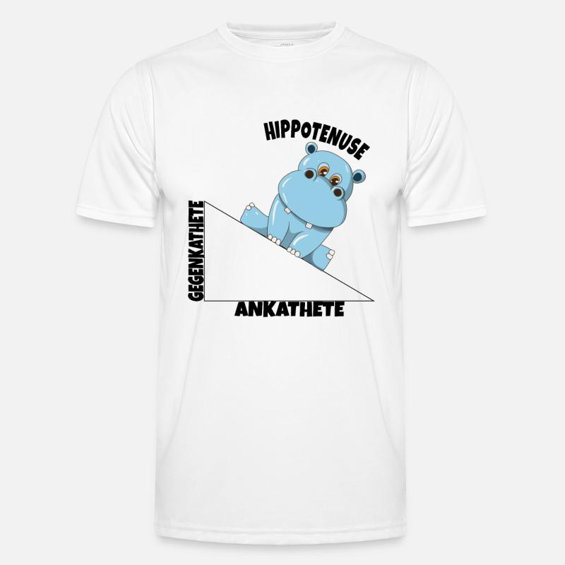 Math Hippotenuse Fonction angulaire Hypoténuse Hippone T-shirt sport Homme
