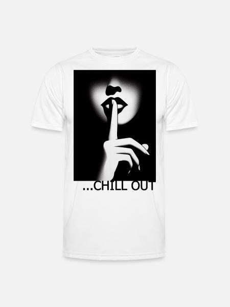 Se détendre - T-shirt sport Homme - blanc