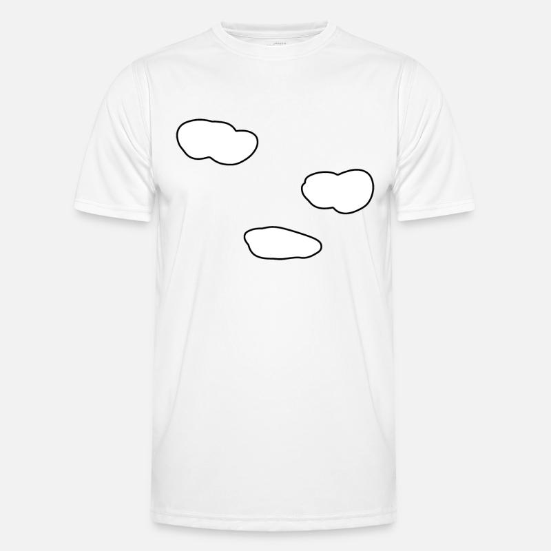 clouds sky Men's Functional T-Shirt