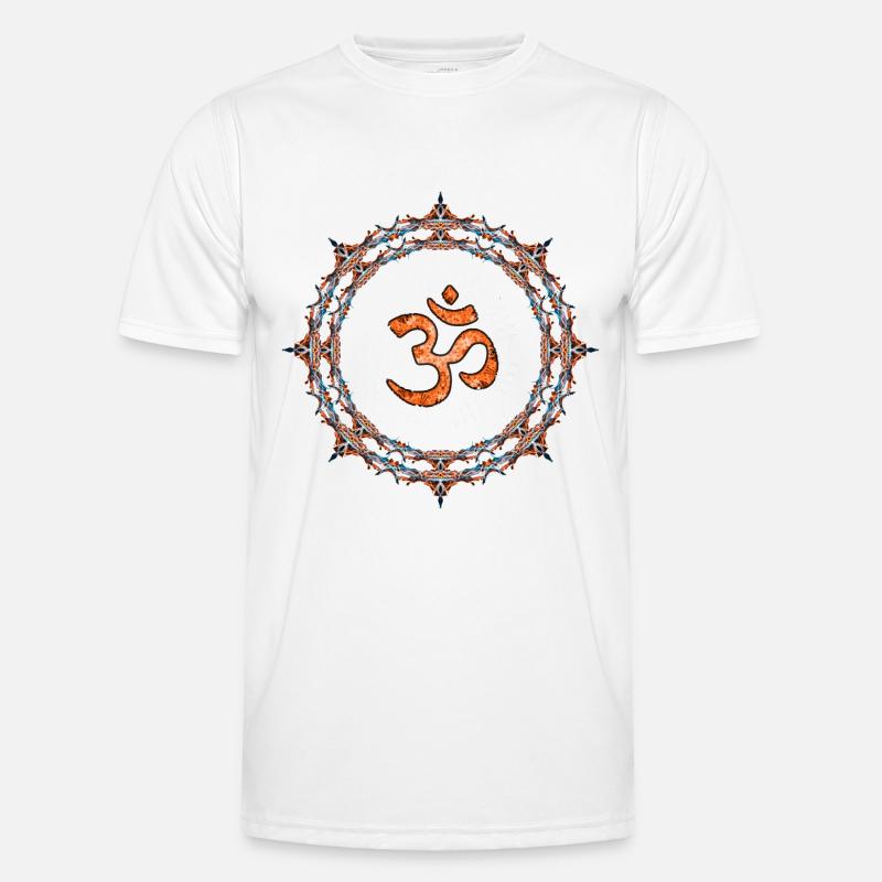 Orange Om Männer Funktions-T-Shirt