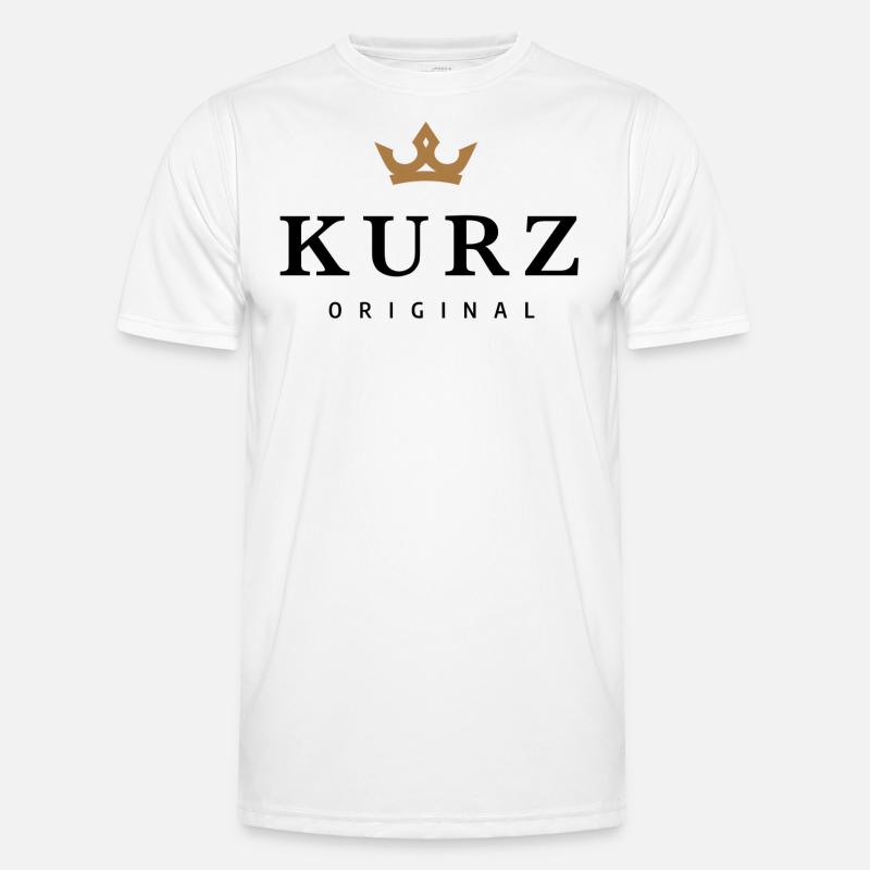 Kurz Männer Funktions-T-Shirt
