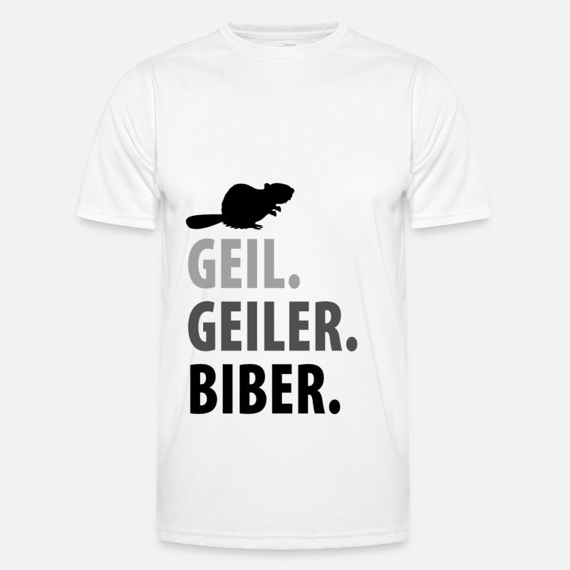 Biber Männer Funktions-T-Shirt