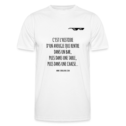 Tee shirt L'aveugle - T-shirt sport Homme