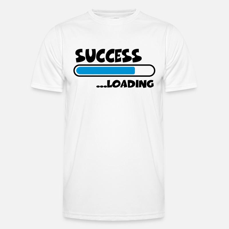 Success loading - Men's Functional T-Shirt - white