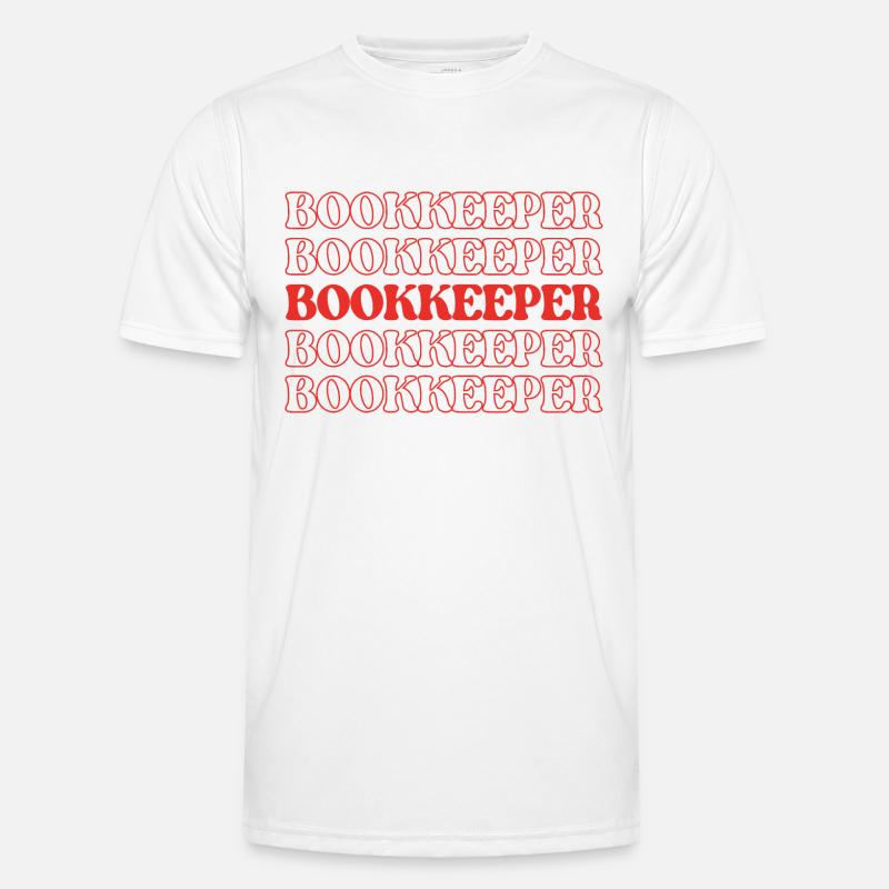 Comptable Comptable Commis Vérificateur Caissier T-shirt sport Homme