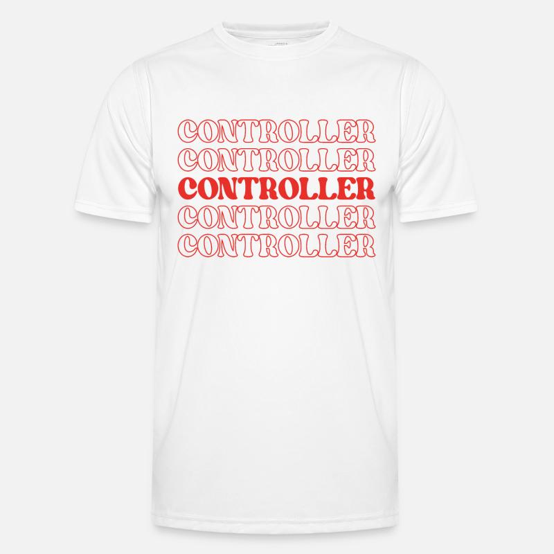 Controller Accountant Auditor Chief Financial Men's Functional T-Shirt