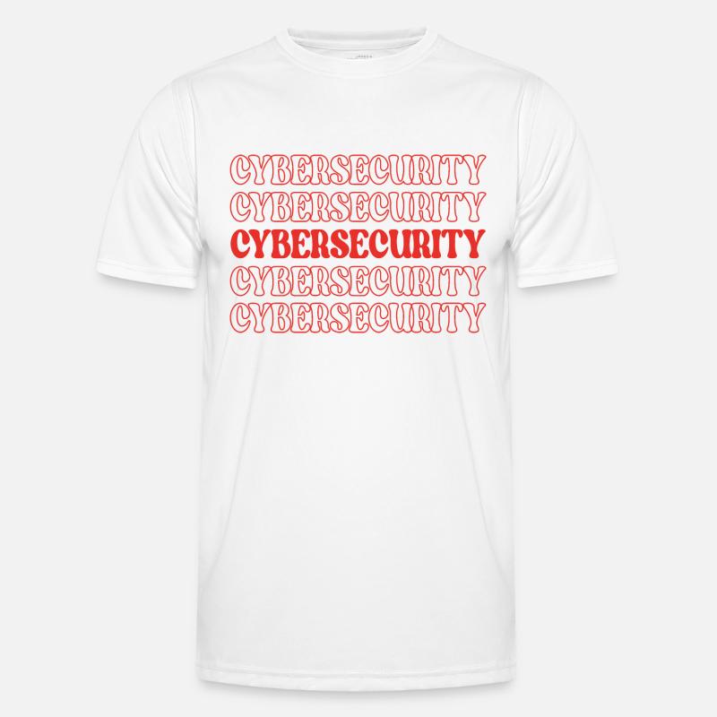 Cybersecurity It Security Internet Security - Men's Functional T-Shirt - white