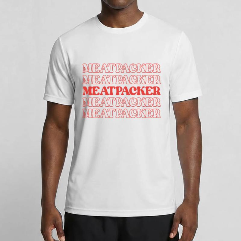 Meatpacker Meat Processor Meat Worker Processor Men's Functional T-Shirt
