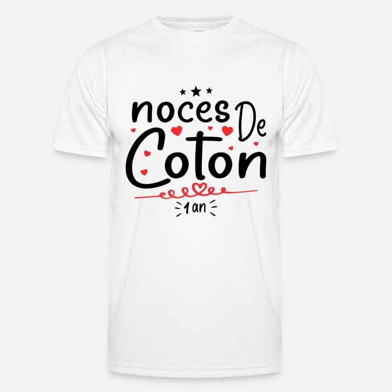 noces de coton T-shirt sport Homme
