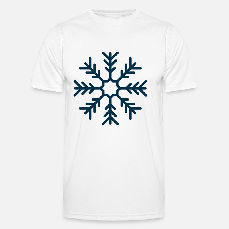 Snowflake Men's Functional T-Shirt