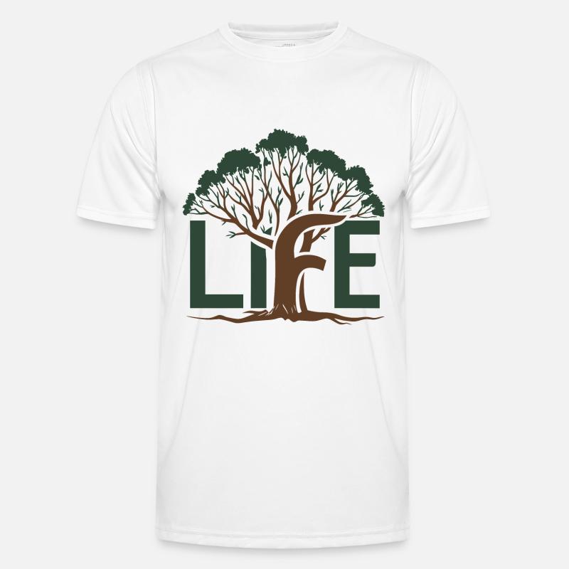 Life Tree Männer Funktions-T-Shirt