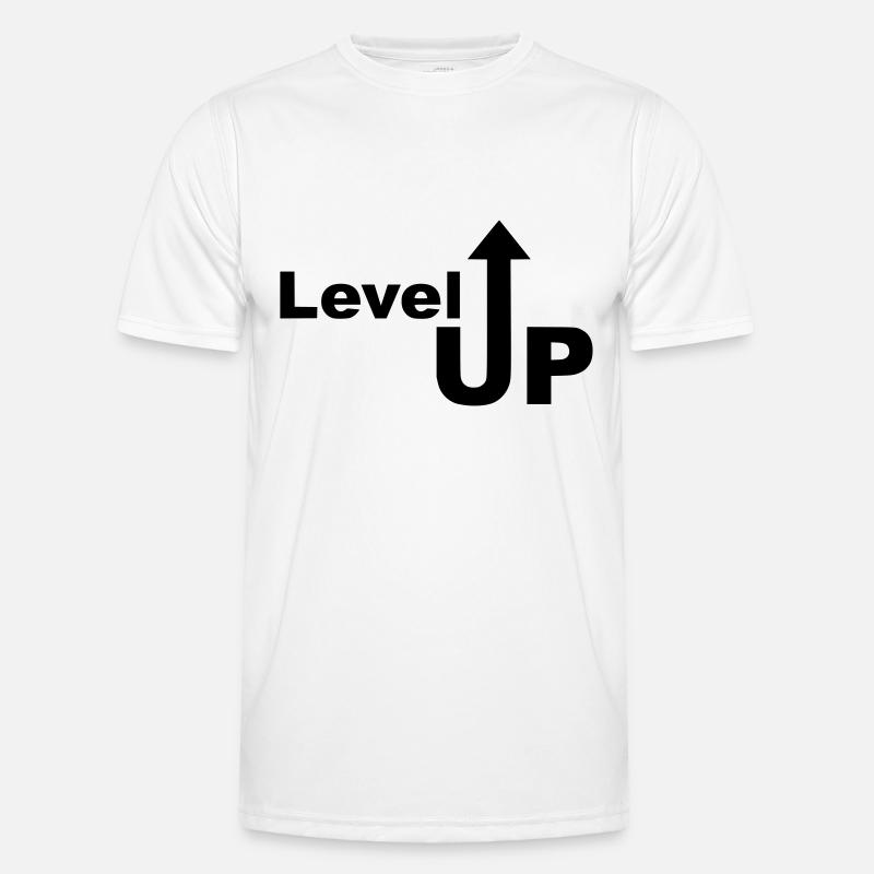 Level Up ascension flèche composée cadeau T-shirt sport Homme